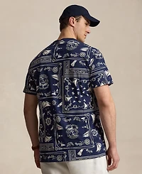 Polo Ralph Lauren Men's Big & Tall Bandanna Jersey T-Shirt