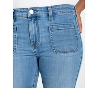 Liverpool Los Angeles Women's Mid-Rise Capri Jeans