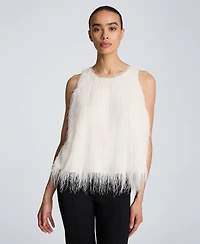 Kenneth Cole Women's Sleeveless Crewneck Tank Top