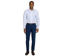 ConStruct Men's Spread Collar Slim-Fit Performance Stretch Comfort Dress Shirt