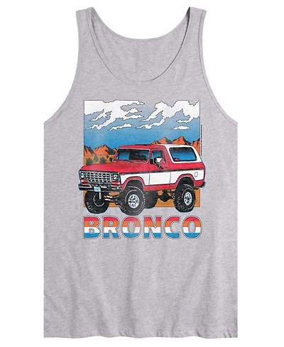 Airwaves Men's Ford Bronco Mountain View Sleeveless Graphic Tank T-Shirts