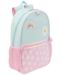 Rainbow Sugar Girls' Camper Van Backpack and Headphone, 2-Piece Set
