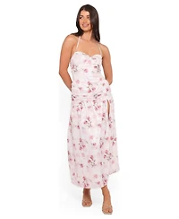 Petal and Pup Women's Lelia Halterneck Midi Dress