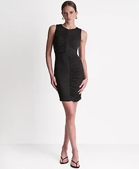 Bcbg Women's Ruched Sleeveless Bodycon Dress
