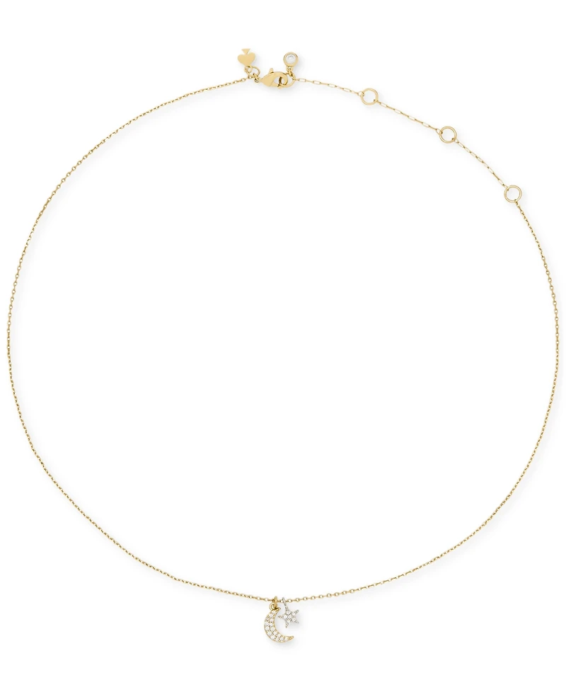 kate spade new york Two-Tone Gifting To My Special Someone Short Pendant Necklace