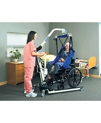 Invacare Reliant Electric Patient Lift with 450 Pound Capacity and Manual Low Base