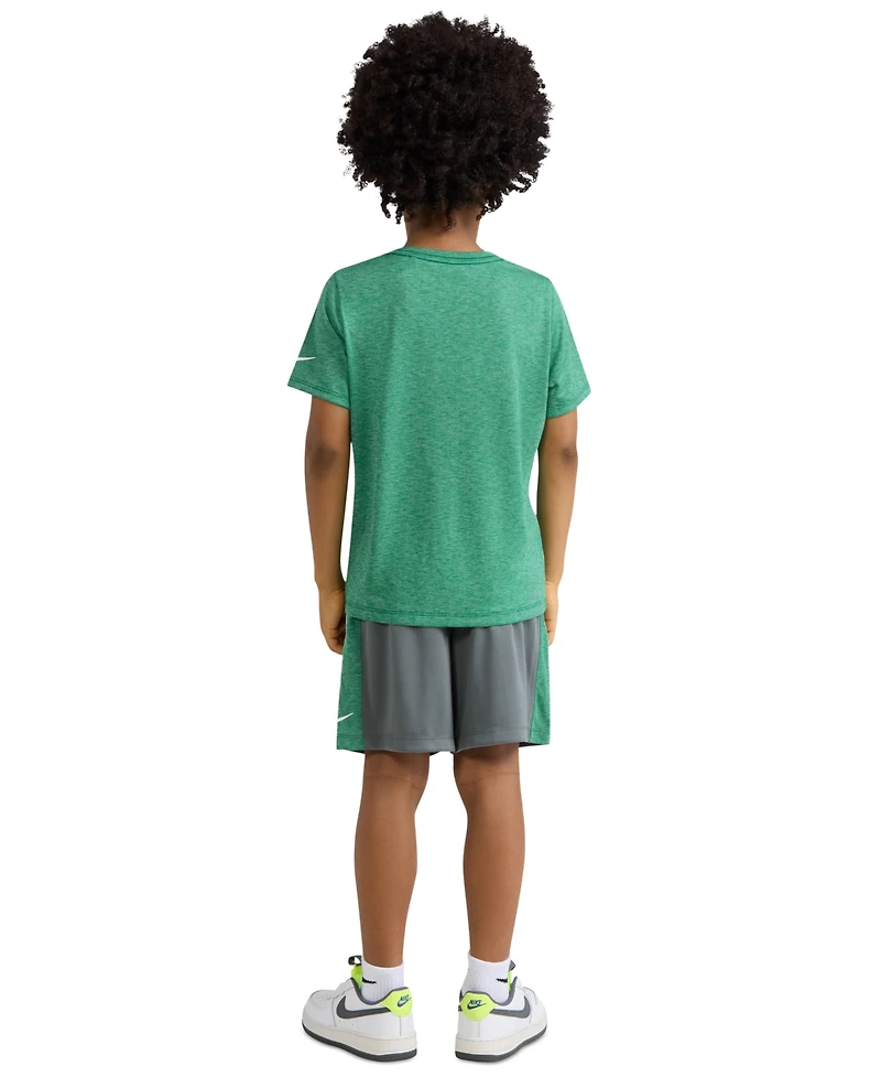 Nike Boys' 4-7 Short-Sleeve T-Shirt and Shorts, 2-Piece Set