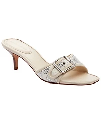 Coach Women's Margot Signature Jacquard Slip-On Sandals