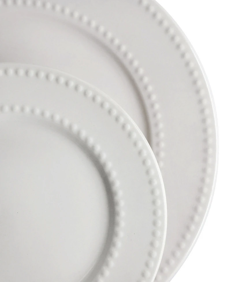 Elama Genevieve 12-Piece Dinnerware Set, Service For 4