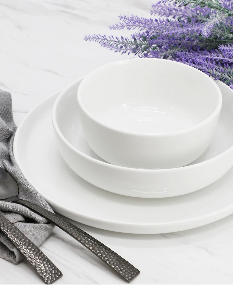 Elama Duncan 18-Piece Dinnerware Set, Service For 6