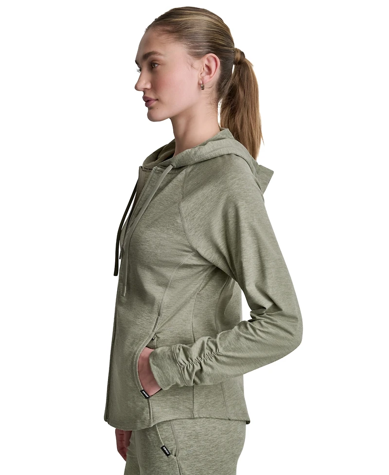 Dkny Sport Women's Relaxed-Fit Hooded Jacket