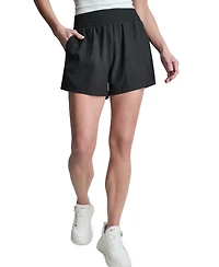 Dkny Sport Women's Hudson Stretch High-Rise Shorts