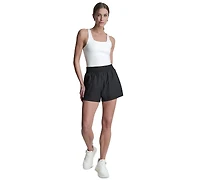 Dkny Sport Women's Hudson Stretch High-Rise Shorts