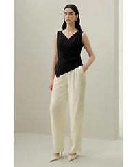 Lilysilk Women's Elise V-Neck Top