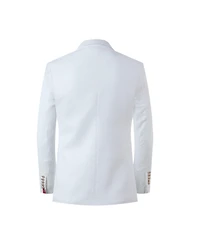 Elie Balleh Men's Slim Fit Classic Waffle Weave Sport Coat
