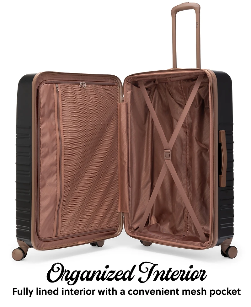 Von Dutch Retro Trek 3-Piece Expandable Hardside Spinner Luggage Set