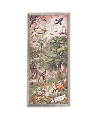 Fable England Women's Taupe Woodland Tales Long Scarf