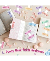Reading Bookmarks Black Women Magnetic Clips Gift