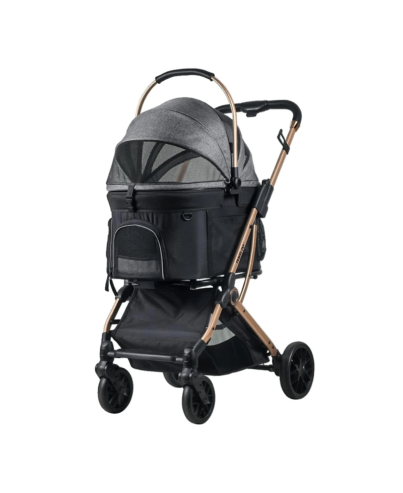 Travel Cat Whisker Wagon Deluxe Cat Stroller