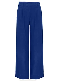 Phase Eight Women's Lottie Wide Leg Linen Trousers