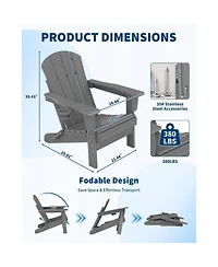 Xo Piece All Weather Resistent Outdoor Patio Chair