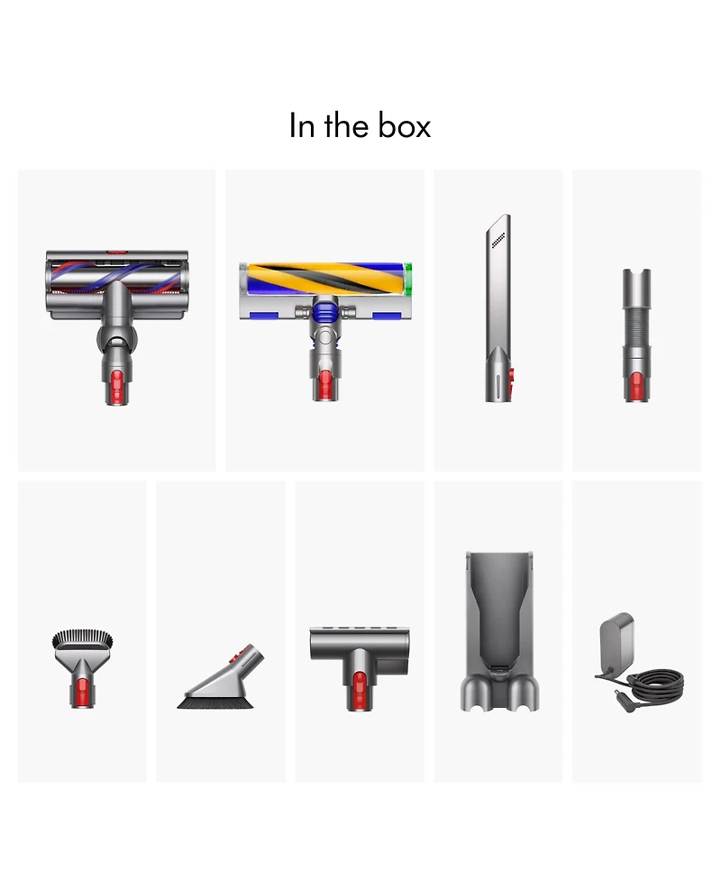 Dyson V15 Detect Absolute + Car Cleaning Kit cordless vacuum