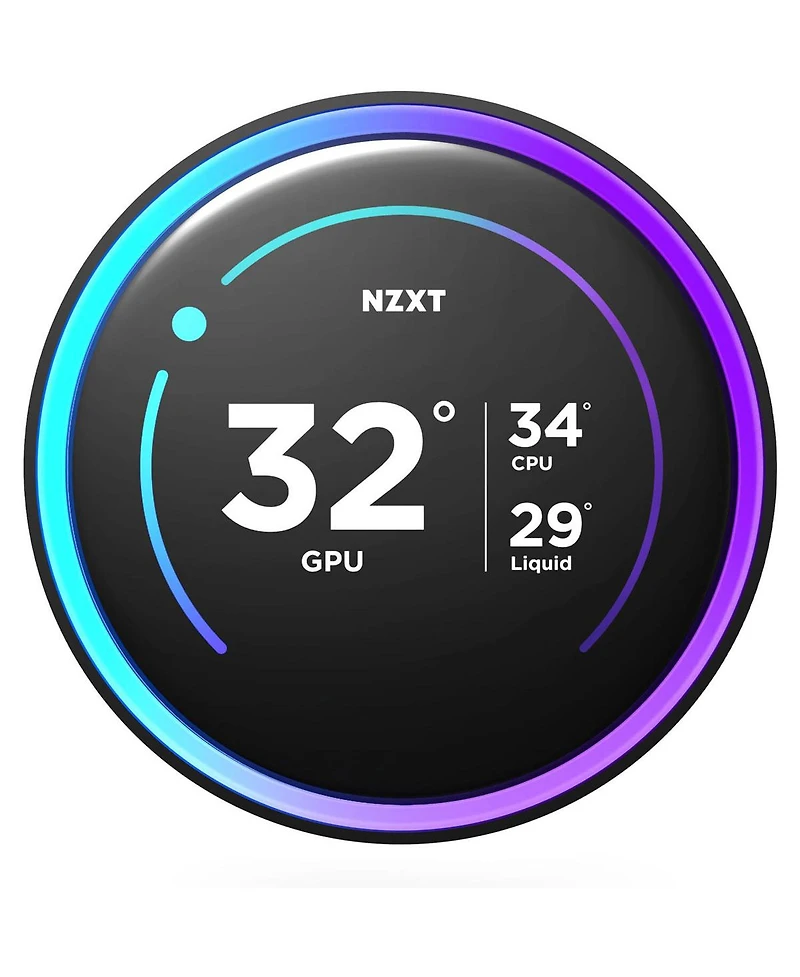 Nzxt Kraken Elite 240mm All-In-One Liquid Cpu Cooler With Lcd Display