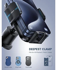 Lamicall Car Air Vent Phone Holder with 4-Lock Stability and Thick Case Friendly Design