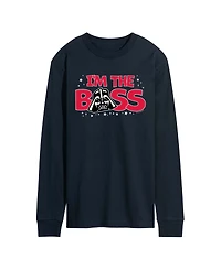 Airwaves Men's Vader Im The Boss Long-Sleeve Graphic T-Shirt