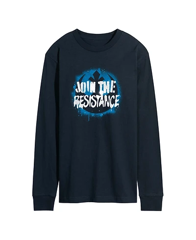 Airwaves Men's Join The Resistance Long-Sleeve Graphic T-Shirt