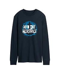 Airwaves Men's Join The Resistance Long-Sleeve Graphic T-Shirt