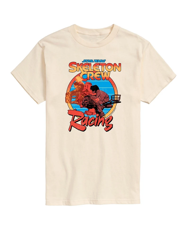 Airwaves Men's Skeleton Crew Racing Short-Sleeve Graphic T-Shirt