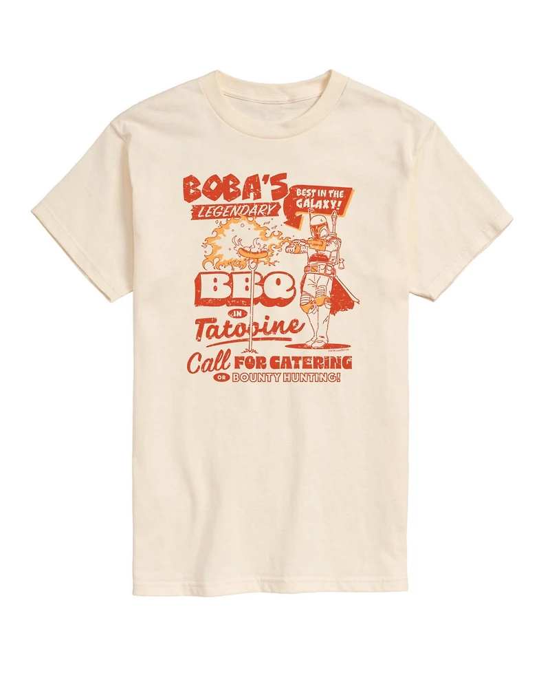 Airwaves Men's Boba Bbq Short-Sleeve Graphic T-Shirt