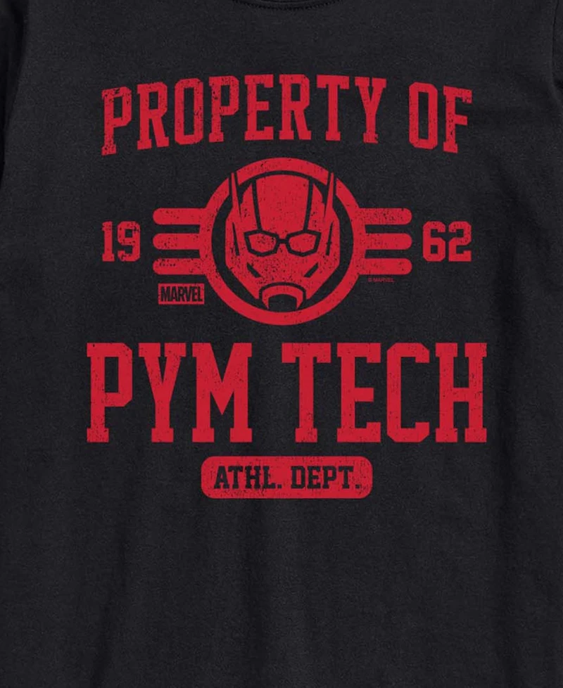 Airwaves Men's Ant-Man Property Of Pym Tech Short-Sleeve Graphic T-Shirt