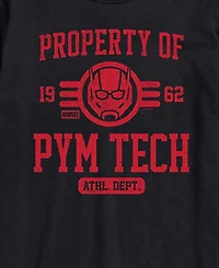 Airwaves Men's Ant-Man Property Of Pym Tech Short-Sleeve Graphic T-Shirt
