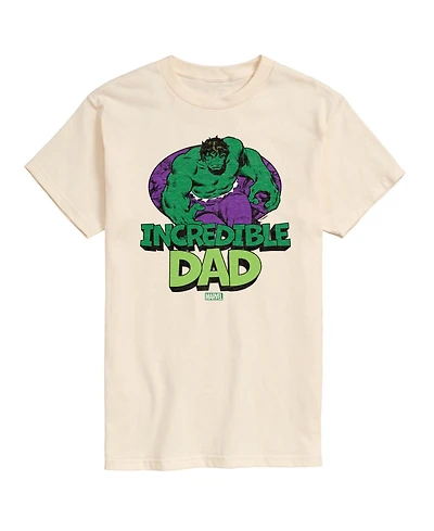 Airwaves Men's The Hulk Incredible Dad Short-Sleeve Graphic T-Shirt