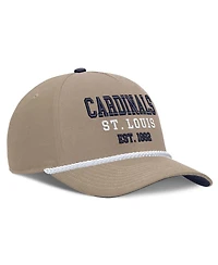 Nike Men's Khaki St. Louis Cardinals Father's Day Rope Rise Adjustable Hat
