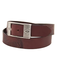 Eagles Wings Men's Minnesota Twins Brandish Leather Belt
