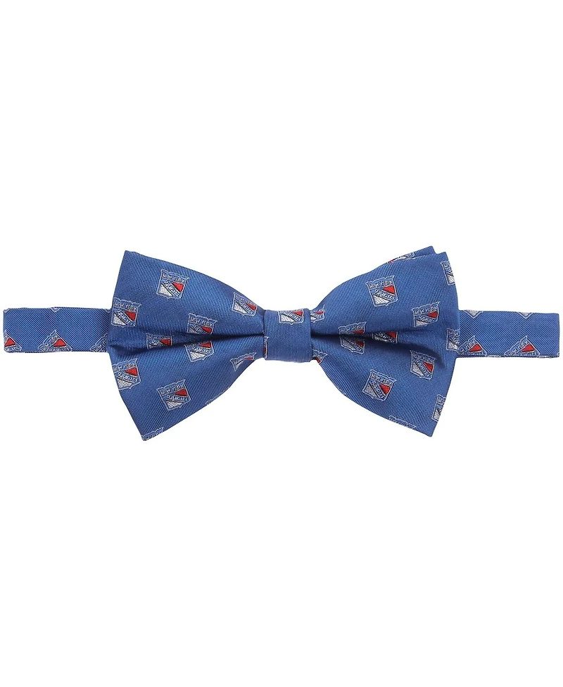Eagles Wings Men's Blue New York Rangers Repeat Bow Tie