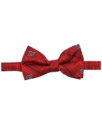 Eagles Wings Men's Red Washington Nationals Oxford Bow Tie