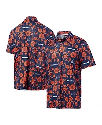 Reyn Spooner Men's Navy Chicago Bears Pua Performance Polo Shirt