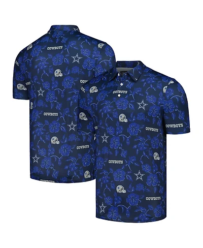 Reyn Spooner Men's Navy Dallas Cowboys Pua Performance Polo Shirt