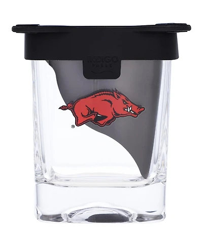 Indigo Falls Arkansas Razorbacks 10oz. Ice Wedge Glass