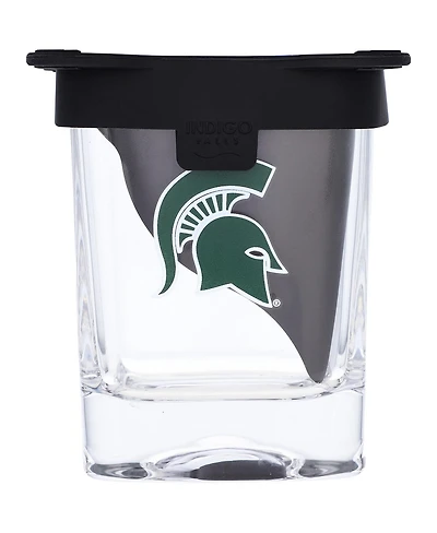 Indigo Falls Michigan State Spartans 10oz. Ice Wedge Glass
