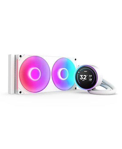 Nzxt Kraken Elite Rgb 280mm All-in-One Liquid Cpu Cooler with Lcd Display