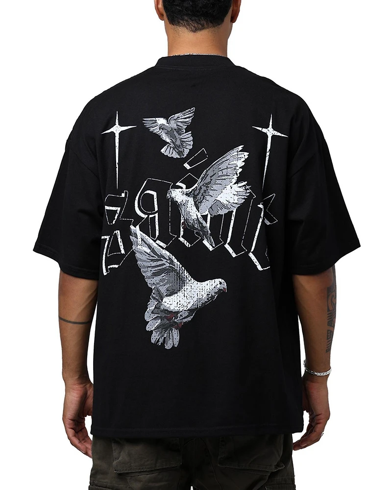 Saint Morta Men's Freedom Mock T-Shirt