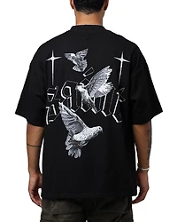 Saint Morta Men's Freedom Mock T-Shirt