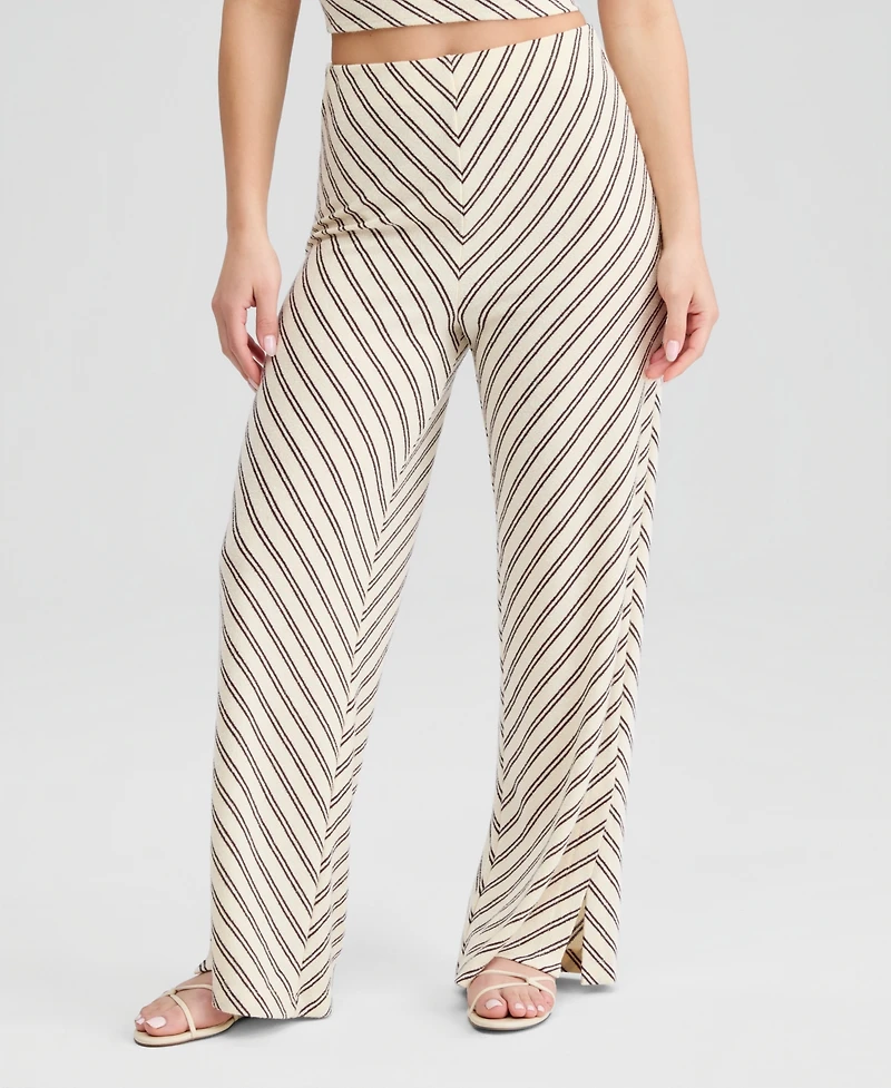And Now This Petite Long Casual Flare Pants, Macy's Exclusive