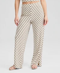 And Now This Petite Long Casual Flare Pants, Macy's Exclusive