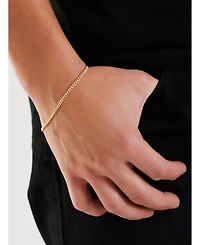Devata Cuban Chain Bracelet in 14K Gold